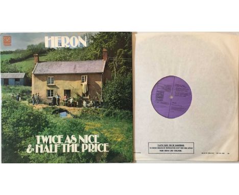 HERON - TWICE AS NICE&amp; HALF THE PRICE LP (UK ORIGINAL - DNLS 3025). Here we have a smashing UK original pressing of Briti