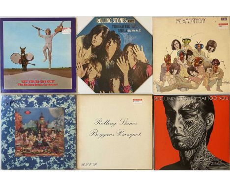 THE ROLLING STONES - LP/ 12" PACK. A quality selection of 16 Lps/ 12" singles by The Rolling Stones. Includes some original U