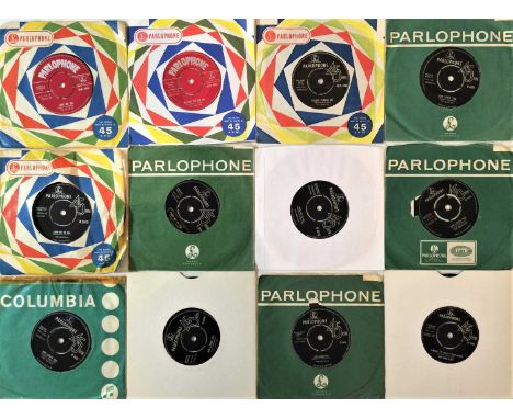 THE BEATLES - 7" COLLECTION. Here we have a smashing collection of around 56 7" singles by The Beatles, some titles are dupli