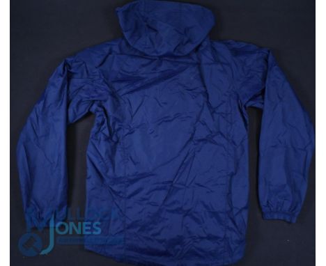 Bristol Women's Football Club Academy 2005 Waterproof Anorak, Size S, hooded, blue (G)