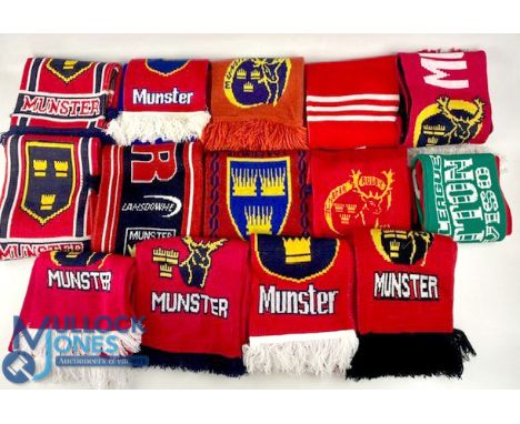 Selection of Rugby Match Scarves (14): All Munster Rugby Munster Rugby is one of the professional provincial rugby teams from