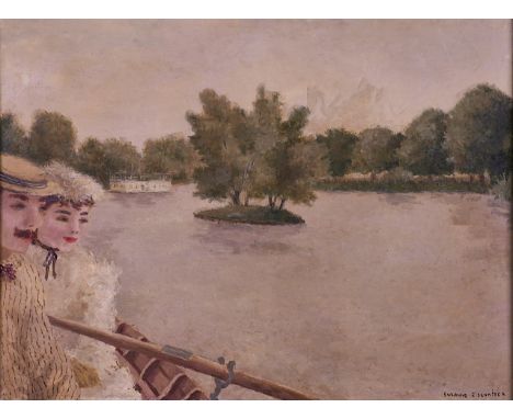 SUZANNE EISENDIECK (GERMAN, 1908-1998)On the Riversigned 'SUZANNE EISENDIECK' (lower right) and numbered and titled (on the r