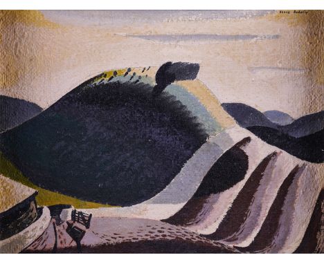 XENIA BERKELEY (B. 1916)A downland landscapesigned 'Xenia Berkeley' (upper right) and inscribed (to reverse of frame)oil on c