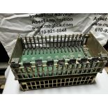 2 Allen-Bradley PLC-5 Rack System 1771-A4B Industrial Control Module 16 Slot Chassis