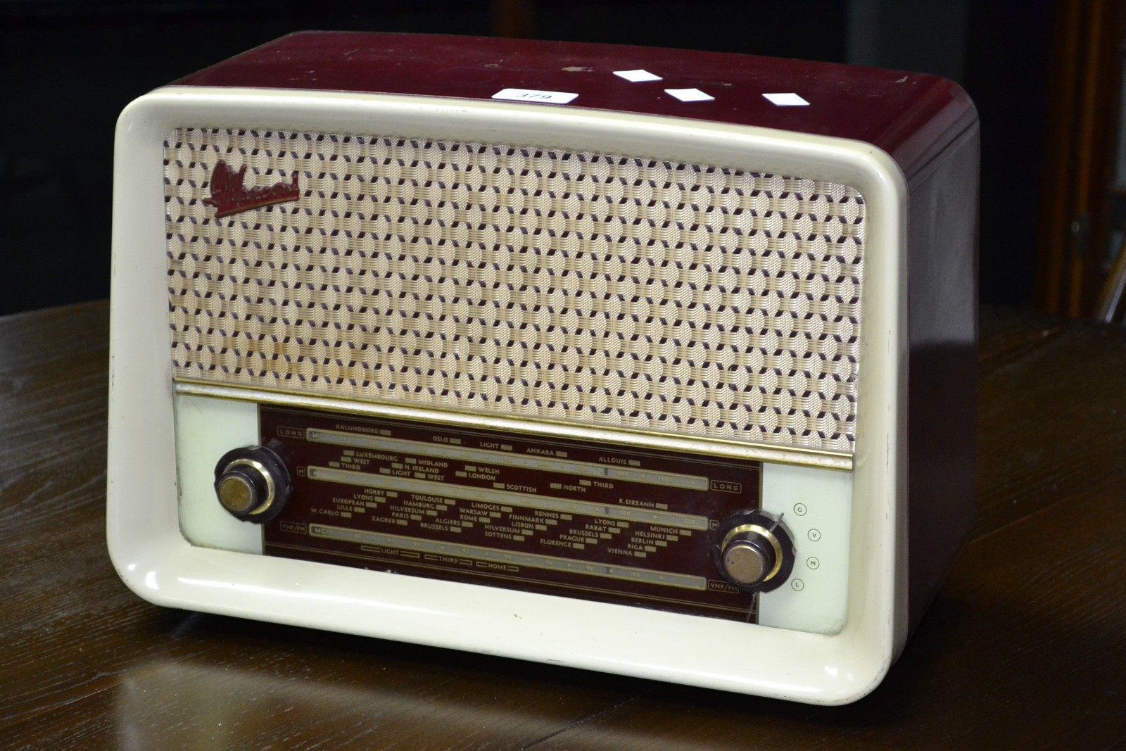 Vintage radio a Marconi T62DA wireless radio.