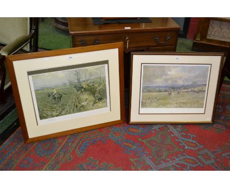 Hunting Prints - Lionel Edwards (1878-1966), by and after, The Belvoir, signed in pencil by the artist, printed and published