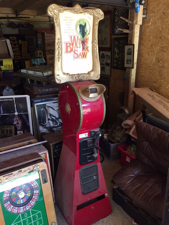 What the Butler Saw coin operated machine