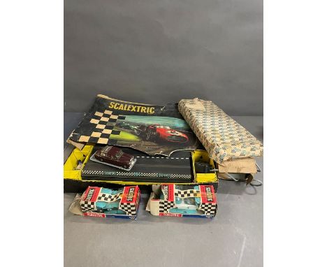 A Selection of vintage Scalextric and additional cars