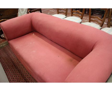 An upholstered chesterfield sofa 195cm 