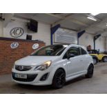 2013 VAUXHALL CORSA LIMITED EDITION