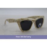 Twelve Free People Olive Polarized Sunglasses