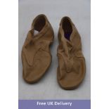 Three Pair RP Motion Jazz Shoes, Tan, Size 2 x 5.5, 1 x 10.5