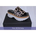 Patrizia Bonfanti Mayumi Giraffe Print Shoes, EU 38