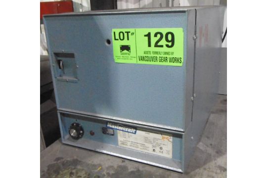 gullco 125 welding rod oven s n gov 3281 vancouver gear works