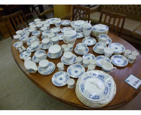 A Coalport bone china 'Revelry' pattern tea/dinner service       RAM