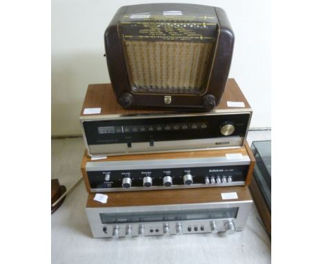 Audio equipment: to include a Keletran KSA 1500 teak cased amplifier       BSR
