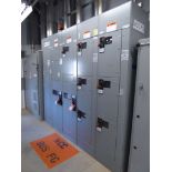 GE Evolution Series E9000 Motor Control with (5) Verticals