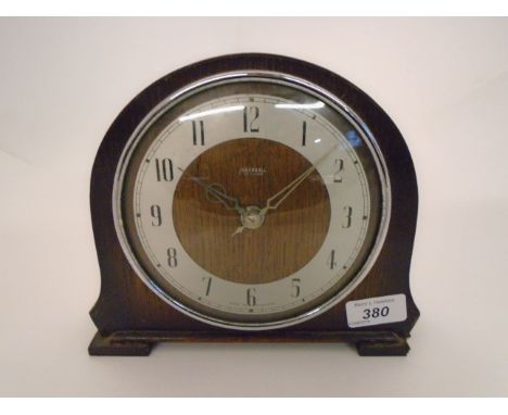 INGERSOLL WIND UP MANTLE CLOCK