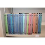 Shakespeare Rainbow Folio Society, 21 volumes with slip cases