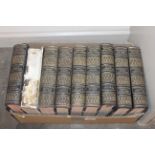 Nine volumes, Harmsworth's Universal Encyclopedia