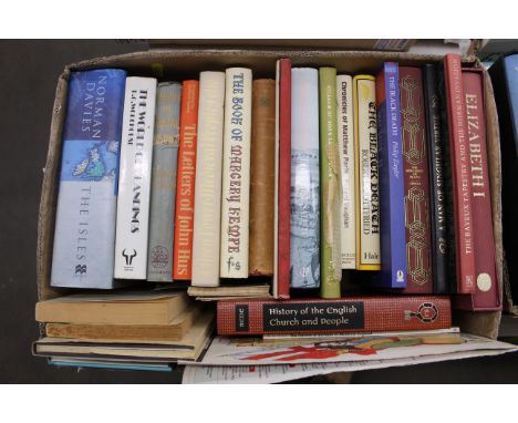 A quantity of various Folio Society works including "History of The English Church and People", "Elizabeth I", "The Bayeux Ta