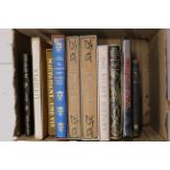 Ten various Folio Society works including "the Ody