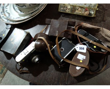 Seven Mixed Vintage Cameras