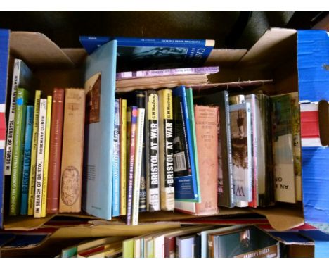 Books - Assorted group of Bristol and Somerset local interest books to include; A Darker History of Bristol (Derek Robinson),