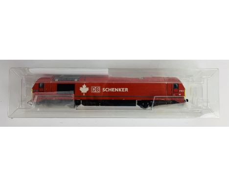 Hornby OO Gauge Class 67 018 DB Schenker Livery Fitted with TTS Digital Sound #6 - With Plastic Packaging but No Outer Box. P