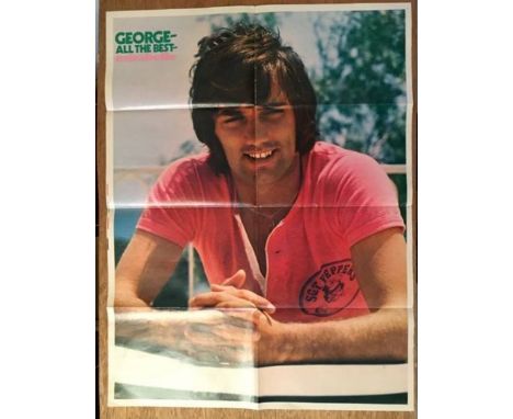 George Best Large Football Poster: Giant poster of the poster boy is made by Mirabelle. George All the Best it is named. Fold