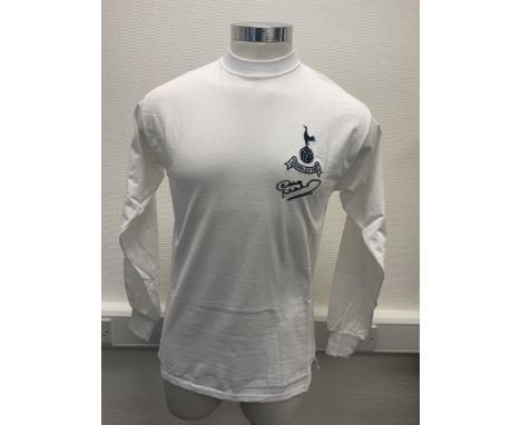 1967 Dave Mackay Tottenham Signed FA Cup Final Football Shirt: Mint long sleeve medium shirt with label still attached. Signe