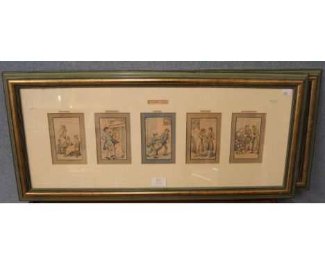 Four vintage London themed prints 