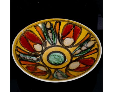 Poole Pottery mid-century table centre bowl, diameter 27cmGood condition 