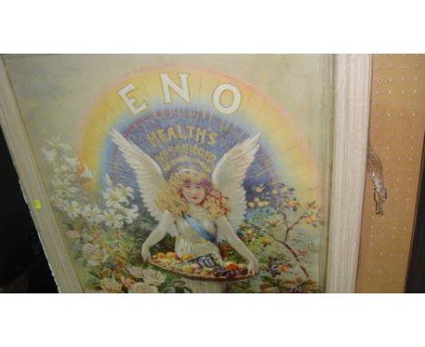 Vintage style advertising poster Eno's Health Salts