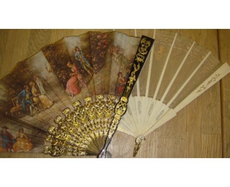 4 x Vintage fans