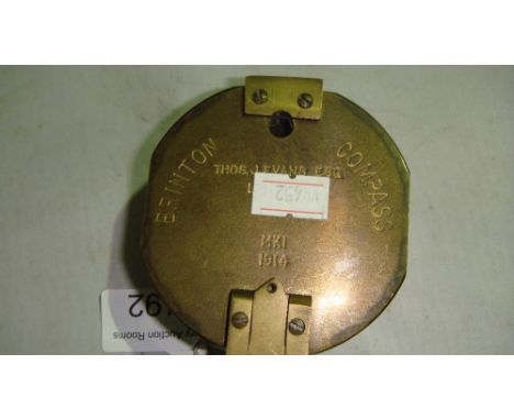 Antique style Braunton type compass