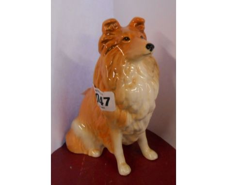 A SylvaC Collie Dog figurine - Model Number 5023