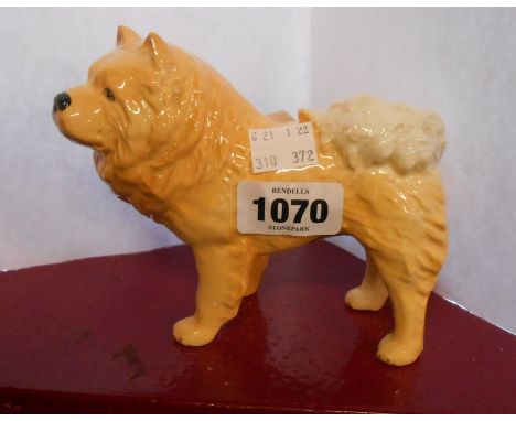 A SylvaC model of a standing Chow dog