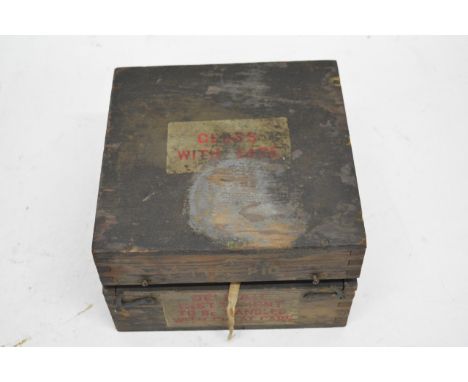 A P10 compass possibly from Lancaster with Heliograph mirror.
