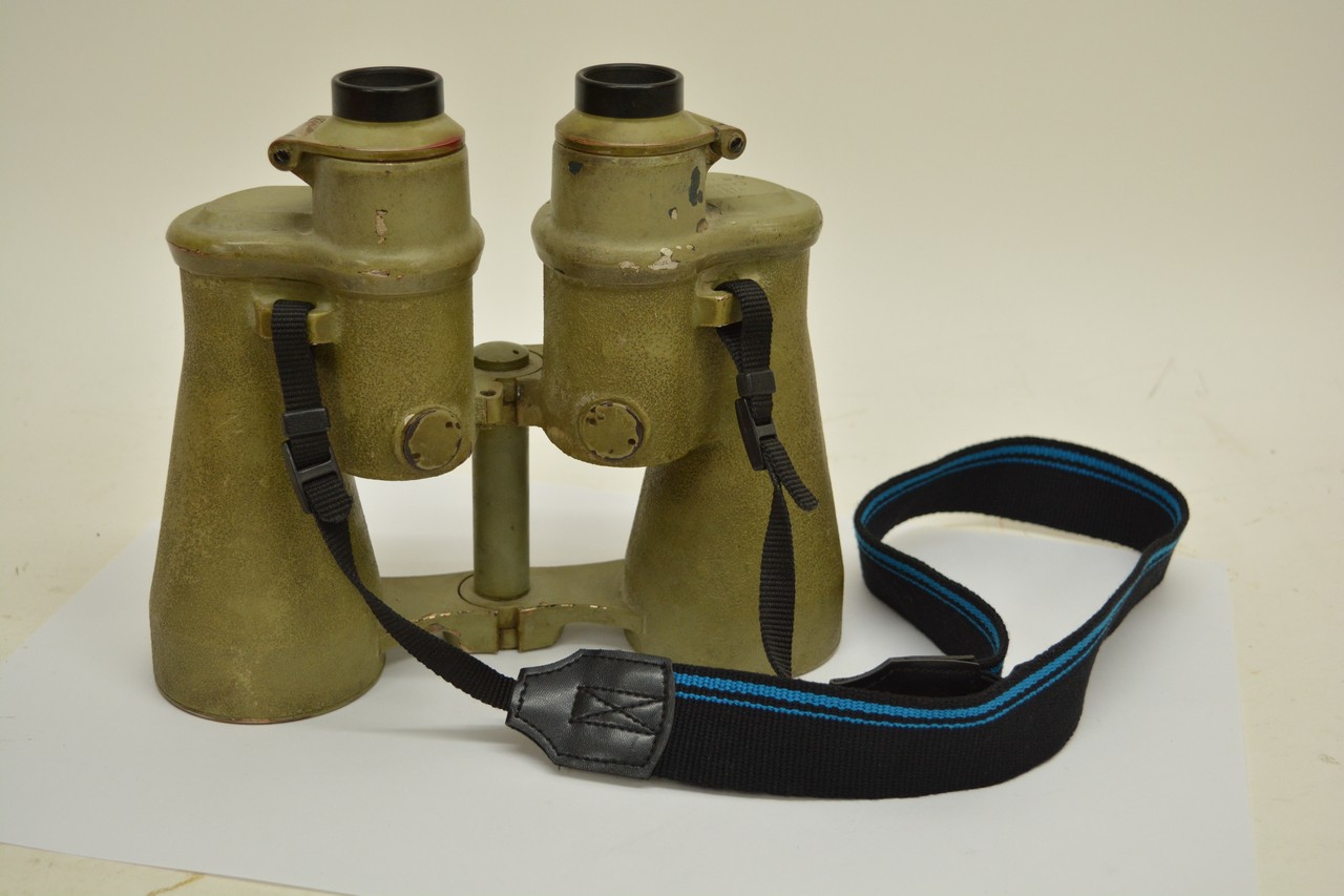 A Pair of 8x60 UBoat Binoculars fitted with an unoriginal strap