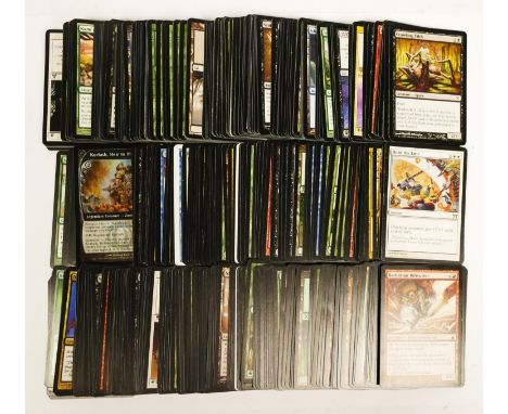 Approximately 500 Magic The Gathering trading cards, believed to be from the mid/late 2000's to include Land Cards, Flash Foi