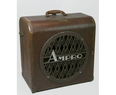 A Ampro portable speaker, 41cm x 42cm x 25cm 
