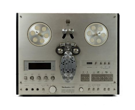 Audio Interest. Vintage Technics RS-777 reel to reel tape player. Isolated loop, direct drive, quartz lock, auto reverse, IC 