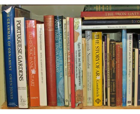 Extensive collection of art &amp; art history volumes (47) to include architectural &amp; creative arts interest 