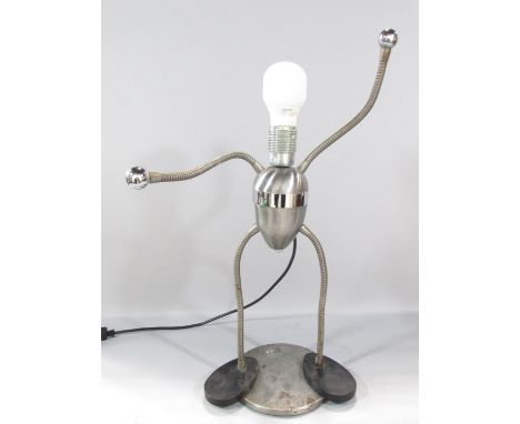 A Christopher Wray "Robot" desk lamp with articulated arms, circa 1970’s, 50cm high approx. 