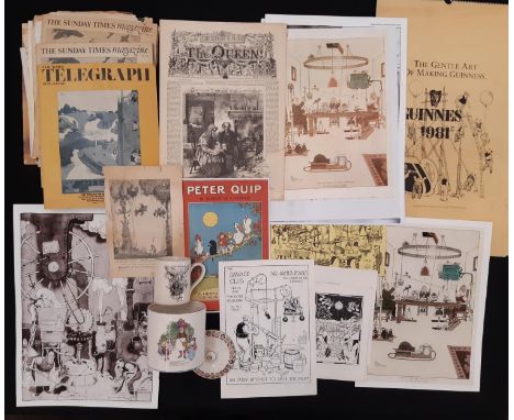 A large collection of ephemera relating to William Heath Robinson and the Robinson Family, to include: a William Heath Robins
