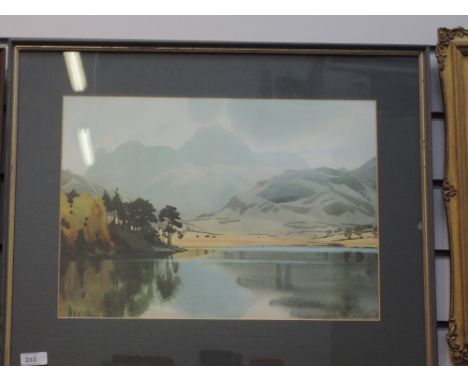 A print Blea Tarn after A Heaton-Cooper