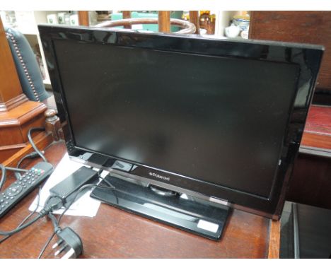 A Polaroid portable TV