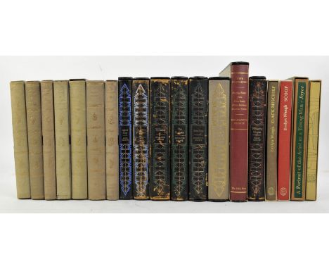 Folio Society: English literature titles, The Folio Society, 1957- 1980  nineteen volumes, first editions, each volume within