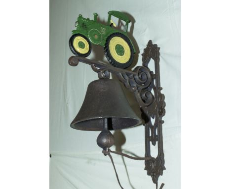 Green tractor bell